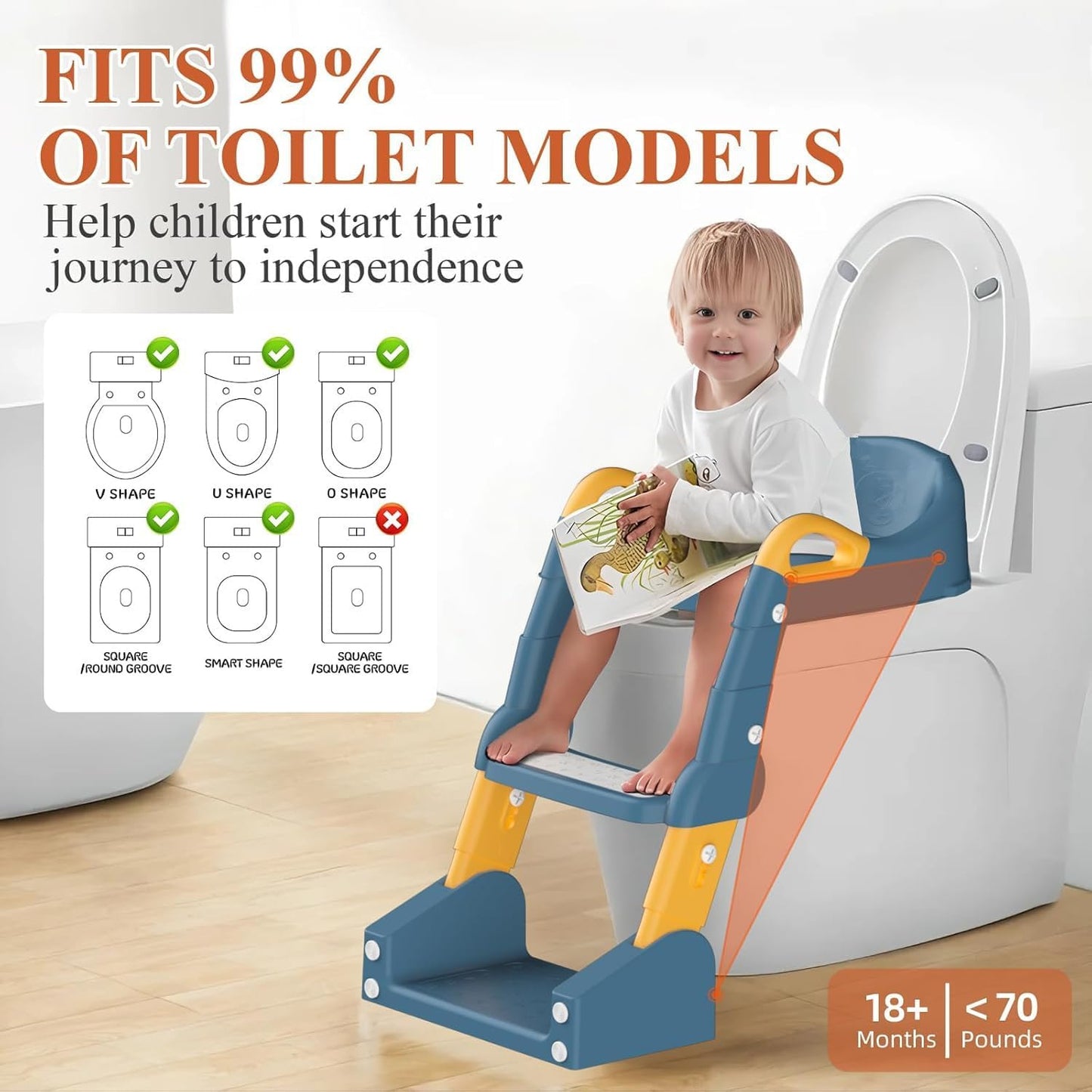 Children Toilet Ladder