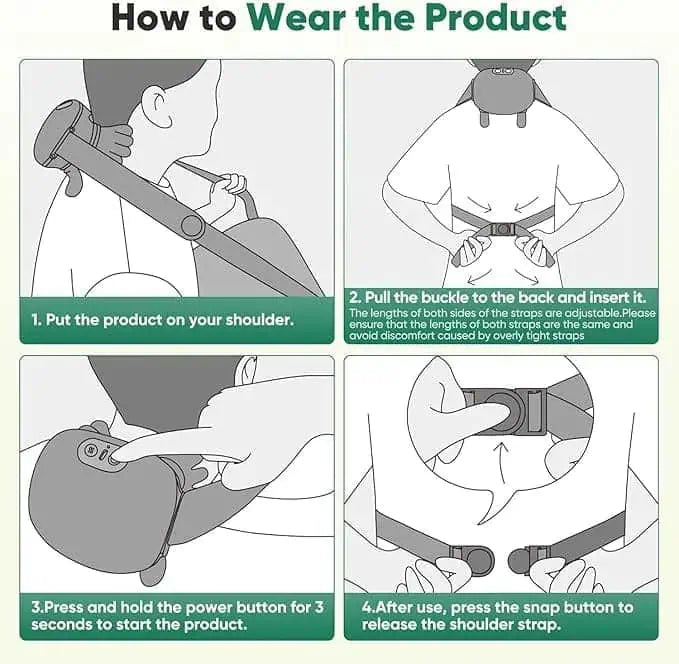 Neck and Back Massager for Pain Relief Deep Tissue