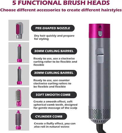 Hot Air Brush (5-in-1)