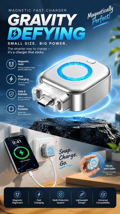 AI Smart Auto-Stop Charging Adapter