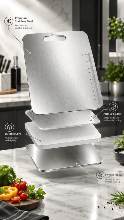 Titanium Chopping Board for Kitchen